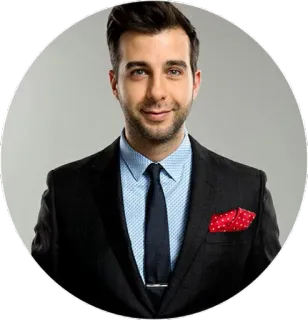 😎 111f4475 mężczyzna, garnitur, krawat, portret, biznesmen, profesjonalny telegram sticker