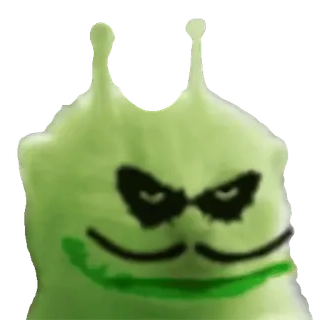 👽 41aef04b grün, Cartoon, Kreatur, Monster telegram sticker