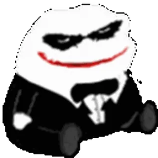 🥴 9e964014 Joker Batman Joker, Batman, Bösewicht, Verbrechen, Clown, DC Comics telegram sticker