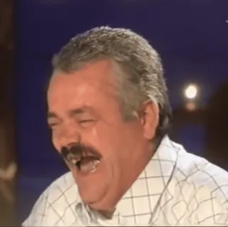 🤣 7b3854e2 男人, 笑, 表情, 喜悦, 情绪 telegram sticker