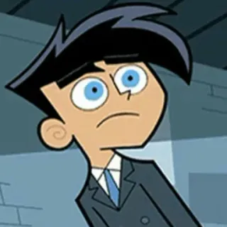 🦸‍♂ 37ee428f Danny Phantom 만화, 니켈로디언, 대니 팬텀, 캐릭터 telegram sticker