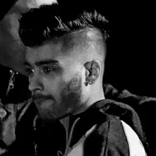 🖇 274e755b Zayn Malik Zayn Malik, singer, celebrity, portrait, man telegram sticker