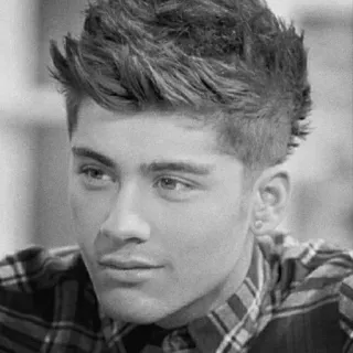 🖇 ba4e52ae Zayn Malik zayn malik, one direction, singer, celebrity, portrait telegram sticker