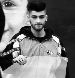 🖇 bce5688e Zayn Malik musician, celebrity, singer, pop star, zayn malik telegram sticker