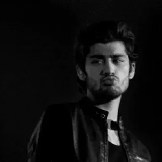🖇 fa69e153 Zayn Malik musician, singer, celebrity, portrait, zayn malik, pout telegram sticker