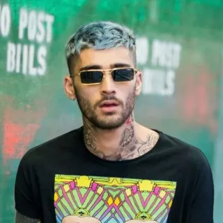 🔦 18c074d3 NO POST BILLS 남자, 인물 사진, 선글라스, 문신 telegram sticker
