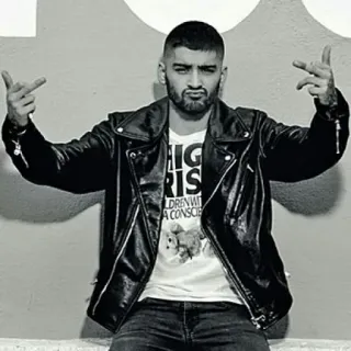 🔦 66c86f33 남자, 가죽 재킷, 무례한 제스처, 중지, 태도, 인물 사진 telegram sticker