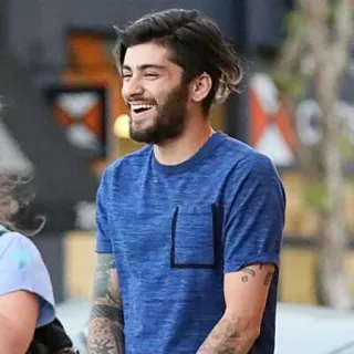 🔦 7ec3e868 Zayn Malik 제인 말리크, 가수, 유명인, 원디렉션 telegram sticker