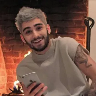 🔦 fbeaa22c Zayn Malik 음악가, 가수, 유명인, 사람, 남자 telegram sticker