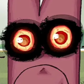 🤬 537f11b3 Dessin animé, Monstre, Créature, Effrayant, Yeux, Personnage whatsapp sticker