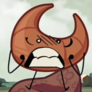 😶 6c78eab5 Dessin animé, Object Show, En colère, Personnage whatsapp sticker