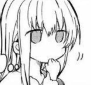 🤔 a4ce80bc Anime, Manga, Dibujos animados, Lindo, Chica telegram sticker