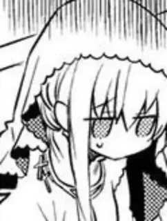 💀 d9b8ee5a Anime, Manga, Dibujos animados, Capucha, Personaje, Ilustración telegram sticker