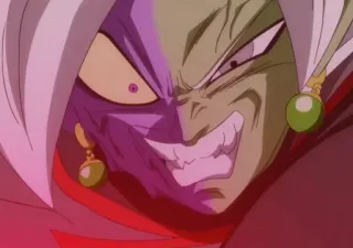 😠 3038409b Zamasu Dragon Ball Super Anime, Méchant, Fusion, Mal, Colère, Dragon Ball, Zamasu whatsapp sticker