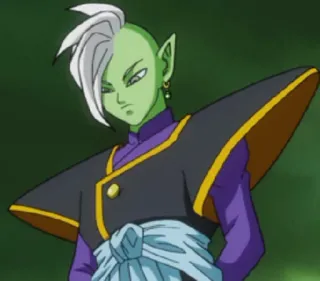 🙁 7a18e1db Zamasu Dragon Ball Anime, Manga, Personaggio, Cattivo, Verde, Dragon Ball, Zamasu telegram sticker