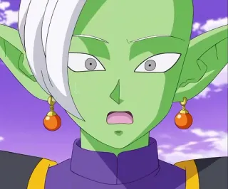 😧 e5998ce9 Zamasu Dragon Ball Super Anime, Dragon Ball, Zamasu, Fusion, Super Saiyan, Villain telegram sticker
