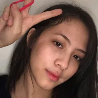 🐄 1a4bd499 personne, femme, portrait, visage, fille whatsapp sticker