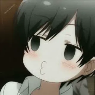 😚 16ae9633 Anime, Ragazzo, Chibi, Carino, Cartone animato telegram sticker