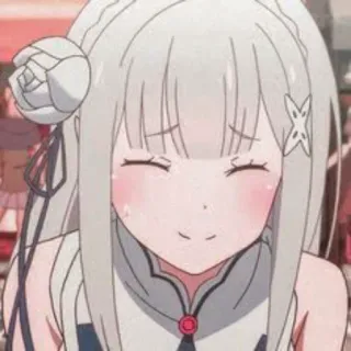 😊 66850237 Emilia Re:Zero Anime, Emilia, Re:Zero, Waifu, Carina telegram sticker