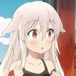 😯 a32e2a5c ragazza anime, carino, manga, cartone animato, kawaii telegram sticker