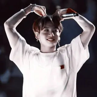 🐰 b0afeb97 Jungkook kpop, bts, chanteur, idole, musique, performance telegram sticker