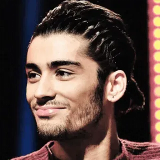 😌 785fc39a Zayn Malik cantante, celebrità, musicista, Zayn Malik telegram sticker