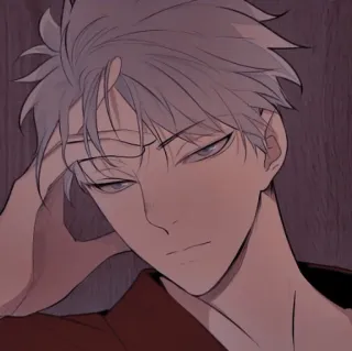 🍶 65e217dd Anime, Retrato, Masculino, Personaje, Manga telegram sticker