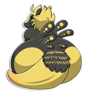 🍑 209805be ケモノ, 動物, 漫画, 可愛い, 人外 telegram sticker