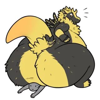 🍑 22e37a3b 漫画, 動物, ケモノ telegram sticker