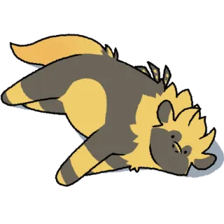😐 307d6bd9 動物, 犬, 黄色, 漫画, 可愛い telegram sticker