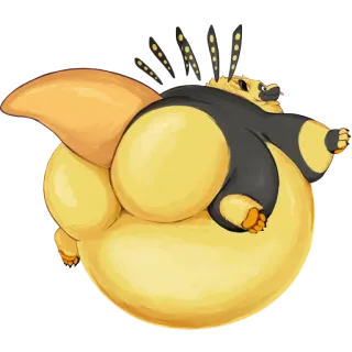 Flabulous Zedex telegram stickers