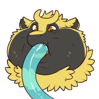 🎈 67c65f4e 漫画, キャラクター, イラスト, 動物 telegram sticker