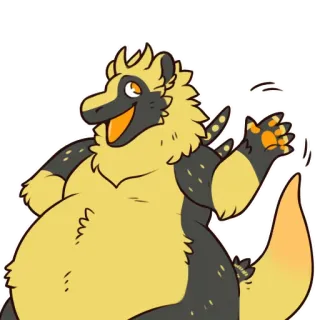 👋 8aa36fa5 ケモノ, アンソロ, 動物, 漫画 telegram sticker