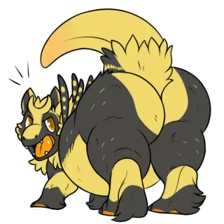 ❕ 97090c07 ケモノ, 動物, 擬人化, モンスター, 生き物, アニメ, 可愛い telegram sticker