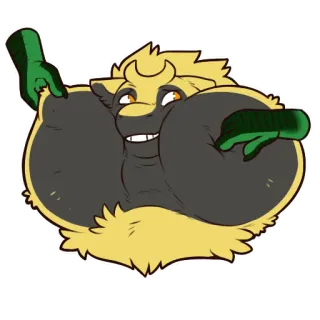 🥑 a228992f ケモノ, 擬人化, アニメ, 動物, キャラクター telegram sticker