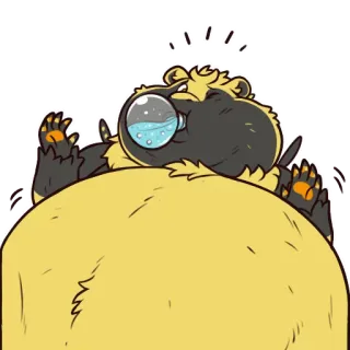 Flabulous Zedex telegram stickers