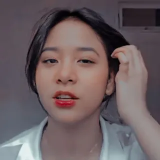 🦖 17f0c55b personne, femme, portrait, visage, femme, jeune, asiatique telegram sticker