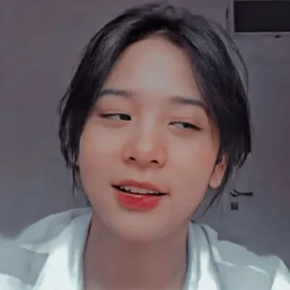 🦖 8803cd49 femme, portrait, visage, ado, fille, asiatique telegram sticker