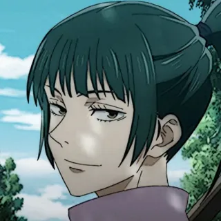 🎧 93112528 Maki Zenin Jujutsu Kaisen Anime, Manga, Karakter, Maki Zenin, Jujutsu Kaisen whatsapp sticker