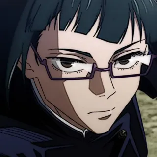 🎧 e81b6247 Maki Zenin Jujutsu Kaisen Anime, Manga, Karakter, Kacamata, Gadis, Jujutsu Kaisen, Maki Zenin whatsapp sticker