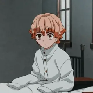 🧡 9226c7cc Zenitsu Agatsuma Demon Slayer Anime, Demon Slayer, Zenitsu, Manga, Personaje telegram sticker