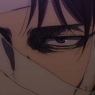 😶 7b03a11f Levi Ackerman Attack on Titan Аниме, Персонаж, Травма, Стиль аниме, Манга, Мультфильм whatsapp sticker