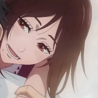 💗 939ffcde Аниме, Женщина, Пара, Романтика, Портрет, Мультфильм whatsapp sticker