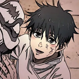 😊 e00408f1 Yuta Okkotsu Jujutsu Kaisen Аниме, Манга, Магическая битва, Юта Оккоцу whatsapp sticker