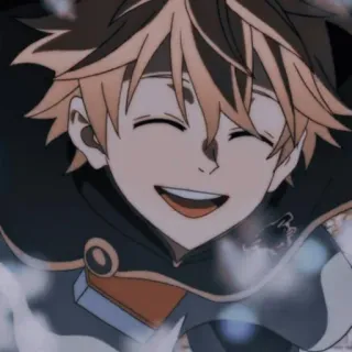 😆 e650386d аниме, улыбка, мультфильм whatsapp sticker