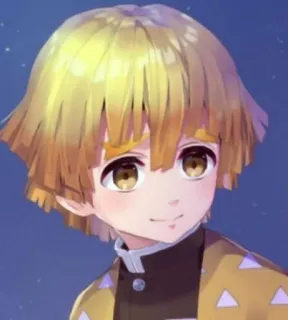 ⚡ c9976aa4 Zenitsu Agatsuma Demon Slayer Anime, Charakter, Zenitsu, Demon Slayer whatsapp sticker