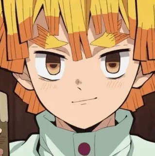 ⚡ 34404f17 Zenitsu Agatsuma Demon Slayer Anime, Demon Slayer, Zenitsu, Manga, Charakter whatsapp sticker