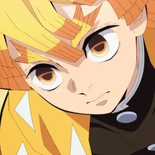 ⚡️ 04eef0ac Zenitsu Agatsuma Demon Slayer アニメ, 鬼滅の刃, 善逸, アニメキャラクター, 日本のアニメ, 漫画 telegram sticker