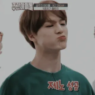 🏹 223a7a4c Jeno NCT Dream 주간아이돌
금주의 아이돌 - NCT DREAM
10초 꼬치 챌린지
제노 성공 kpop, ไอดอล, บันเทิง, เพลง, nct, nct dream, jeno telegram sticker