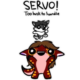 ✨ 9b2b7c0a SERVO!
Too husk to handle kartun, furry, anjing, karakter whatsapp sticker